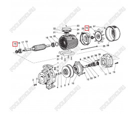 Уплотнительное кольцо для насосов Saer IR4P125-250A Cast Iron (54710260) Уплотнительное кольцо для насосов Saer IR4P125-250A Cast Iron (54710260)
