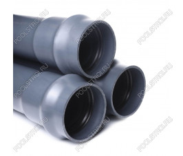 Труба Aquaviva НПВХ SDR41 d110*2.7 L-6120 (штука) Труба Aquaviva НПВХ SDR41 d110*2.7 L-6120 (штука)