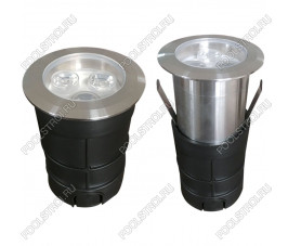 Прожектор в террасу Aquaviva LED (3led 3W 12V AC/DC) Белый теплый Прожектор в террасу Aquaviva LED (3led 3W 12V AC/DC) Белый теплый