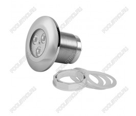 Прожектор светодиодный Aquaviva HJ-FG-SS75-1.5, 6W NW (AISI-316) Прожектор светодиодный Aquaviva HJ-FG-SS75-1.5, 6W NW (AISI-316)