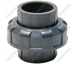 Муфта разборная c уплотнением EPDM d40 AQUAVIVA